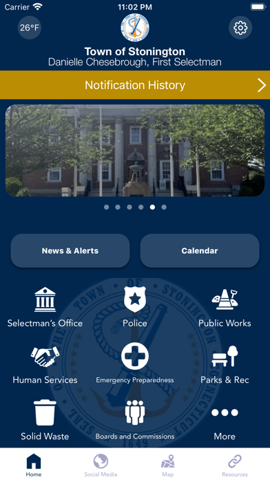 Town of Stonington CT Screenshot