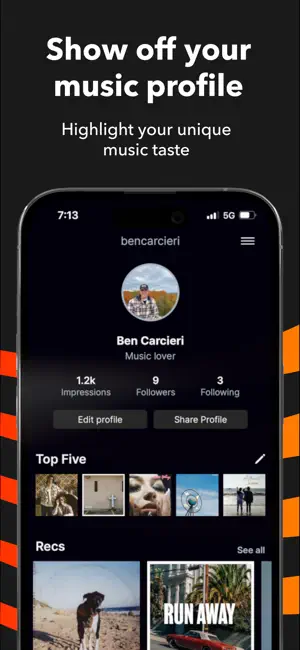 Boombox: Social Music Recs screenshot 4