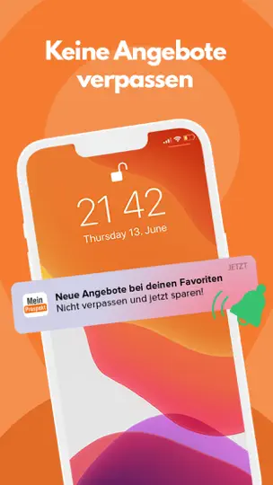 Screenshot von MeinProspekt Mit Einkaufsliste auf dem iPhone 7