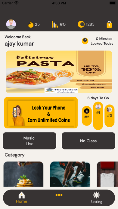 The Student Cafe Screenshot