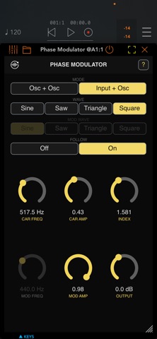 Phase Modulator Screenshot 1 of 6