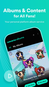Weverse Albums screenshot