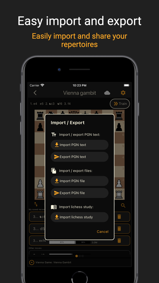 #4. Chess Prep Pro Openings (iOS) Podle: Tomasz Bogun