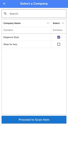 ESPG Inventory screenshot
