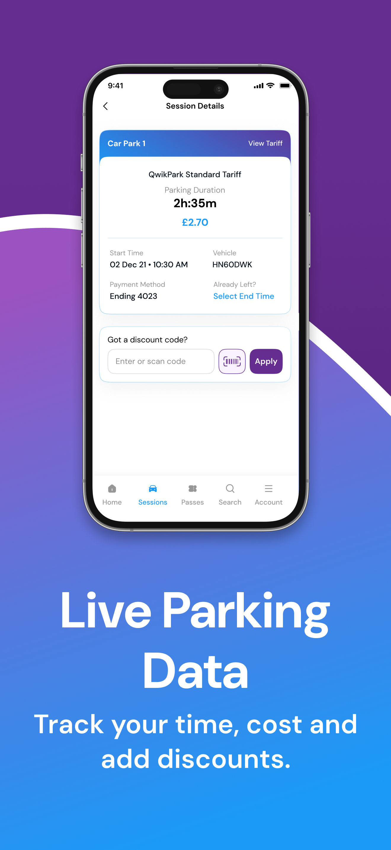 QwikPark Parking screenshot 4