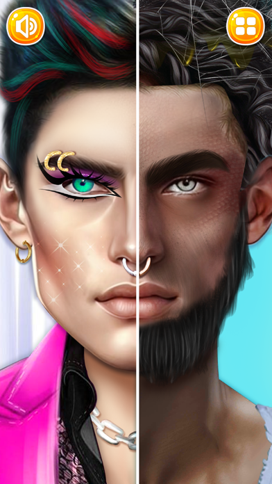 DIY Makeup Stylist Games Screenshot