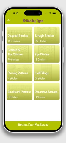 iStitches Four: Needlepoint screenshot
