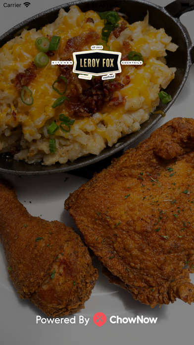 Leroy Fox iPhone screenshot 1 - Food & Drink app