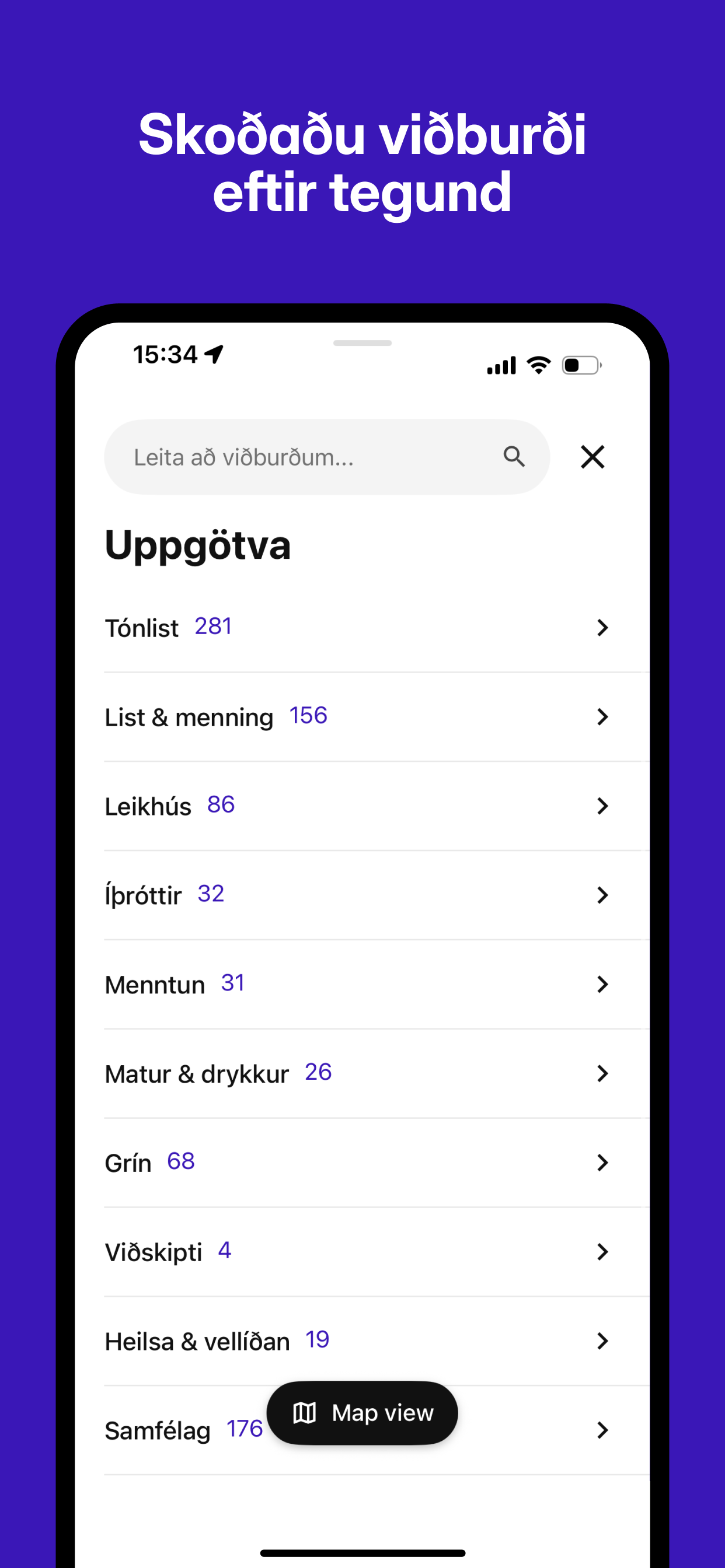 Eventa: Events in Iceland
