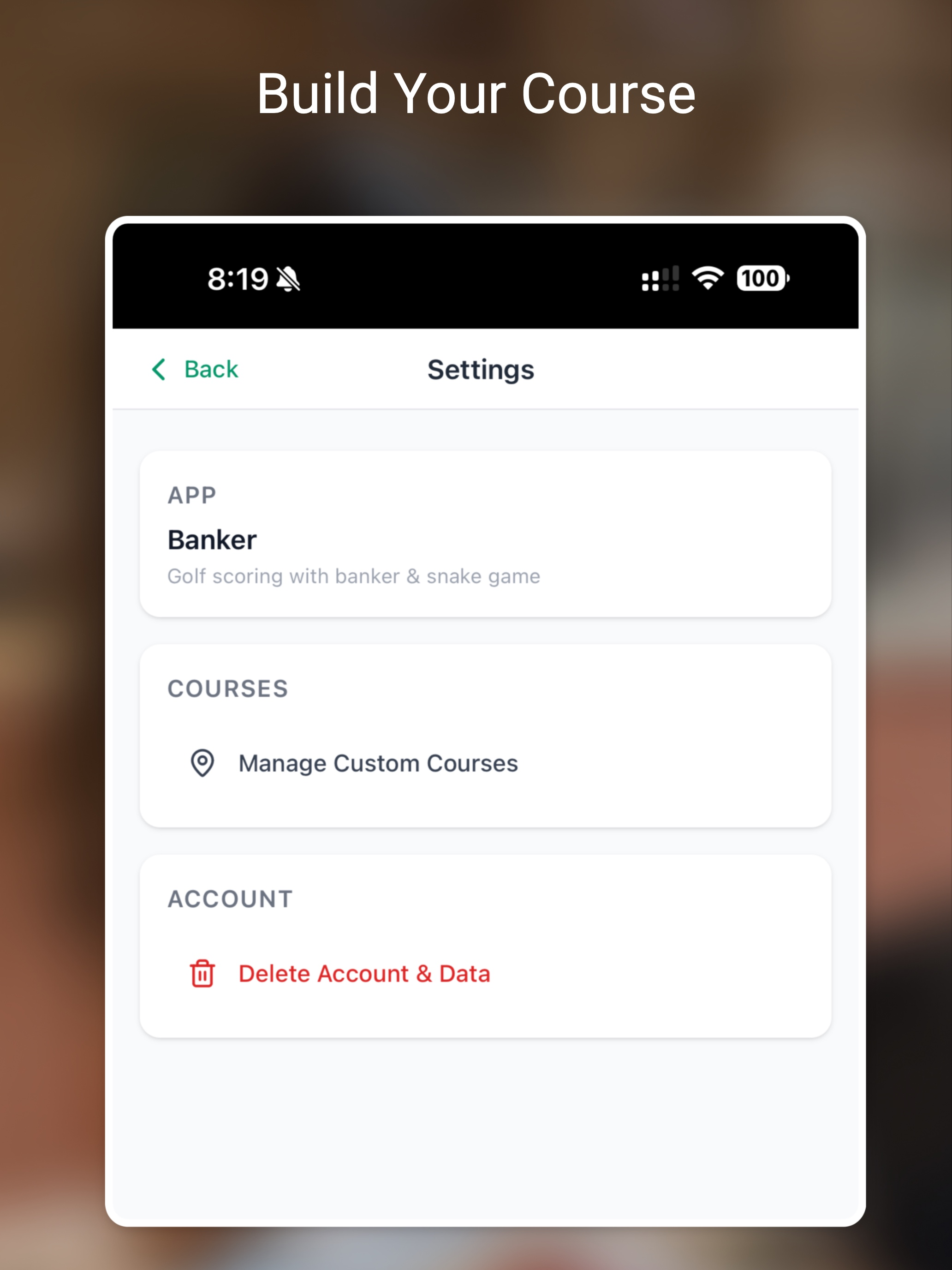World's Best Banker Golf App screenshot 6