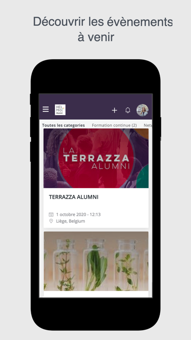 Screenshot #3 pour HELMo Alumni