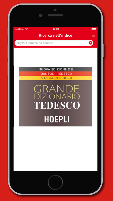 Screenshot #1 pour Dizionario Tedesco Hoepli
