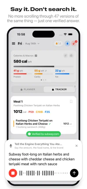 Meal Engine - AI Diet Coach screenshot 3