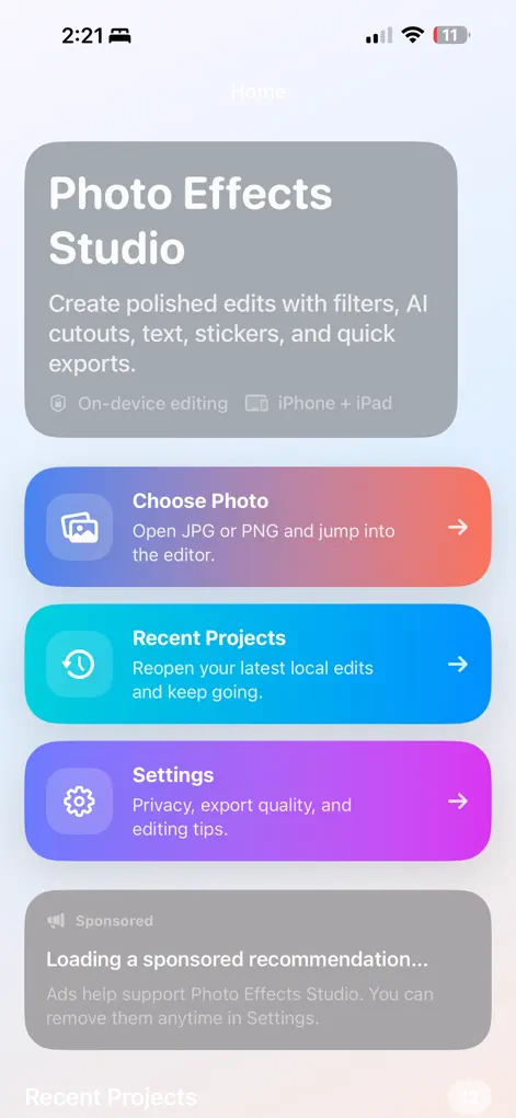 Photo Effects Studio - Photo & Video App | MWM