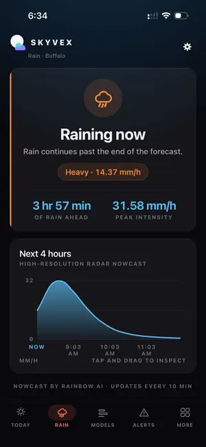 SkyVex Weather screenshot 2