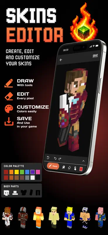 Crafty: Addons, Maps & Skins screenshot 1 of 9
