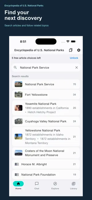 National Parks Encyclopedia screenshot 3