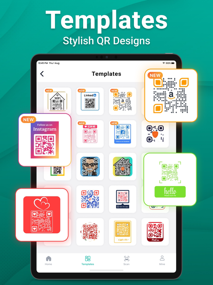 Fast QR Code Reader, Generator