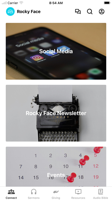 Rocky Face Baptist Church Screenshot