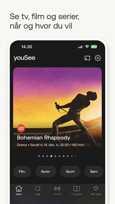 Screenshot #1 pour YouSee Play