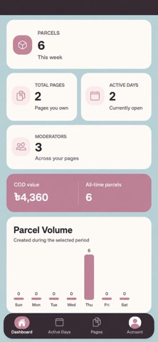 Parcel Hub iPhone screenshot