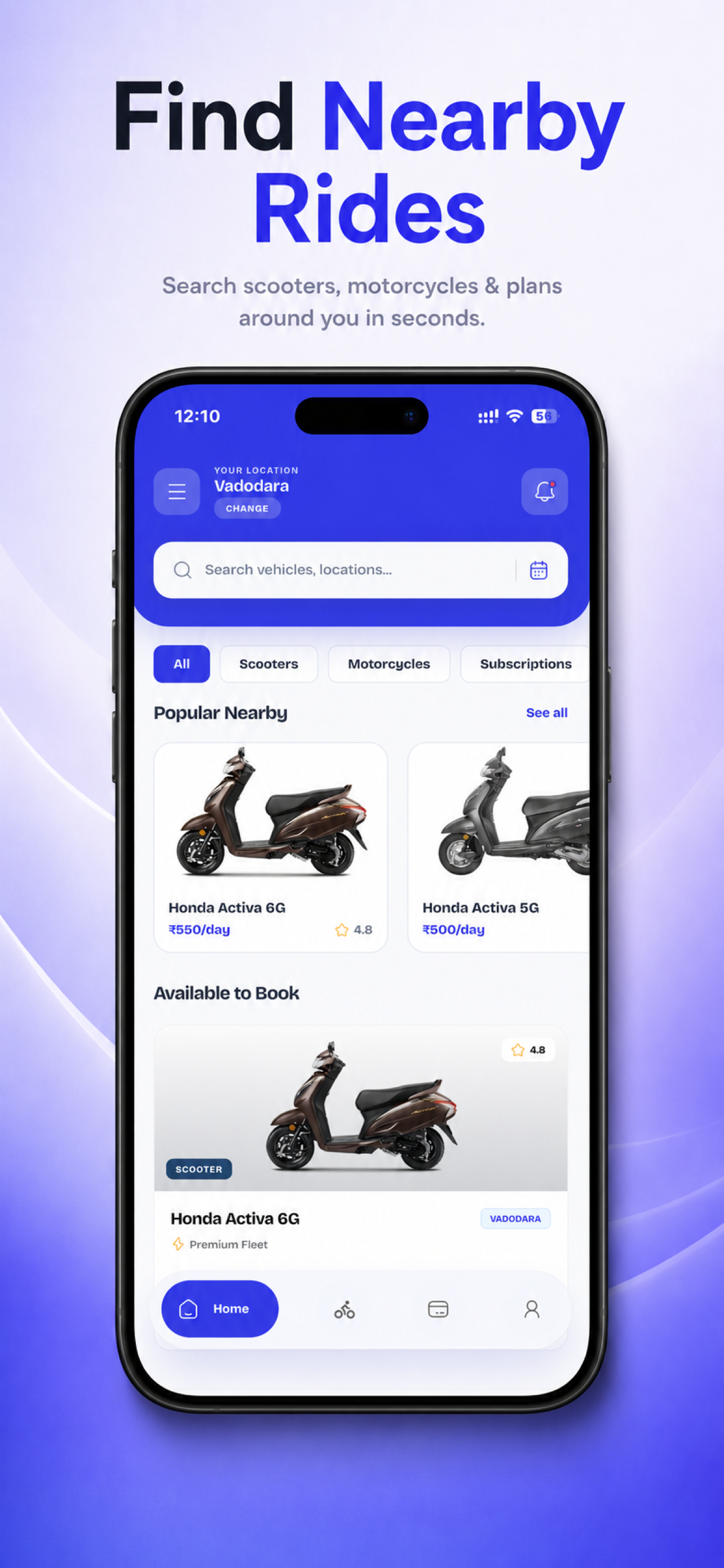 RideAway - Bike Rentals
