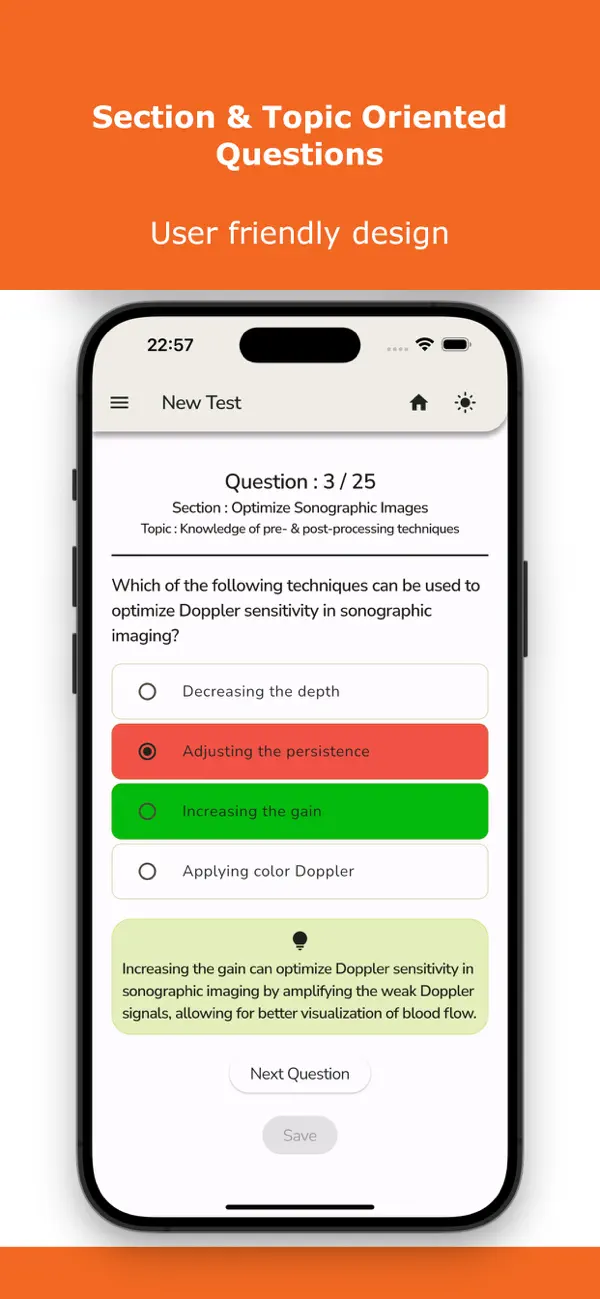 Screenshot #1 pour SPI OBGYN AB VT Practice Test