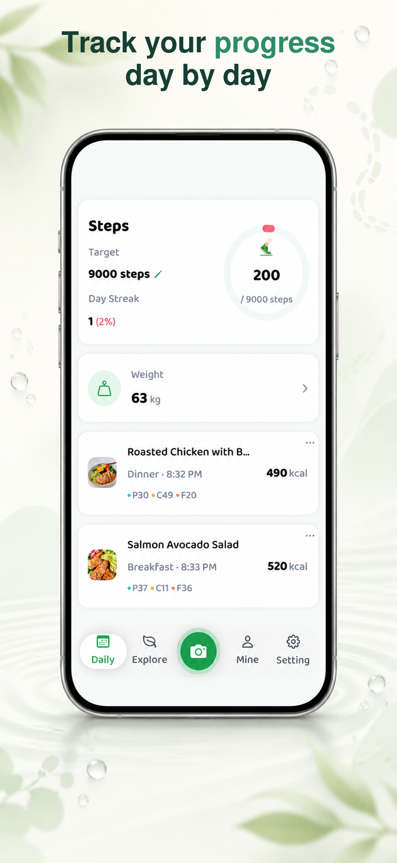 LifeLogix - AI Calorie Tracker screenshot 2