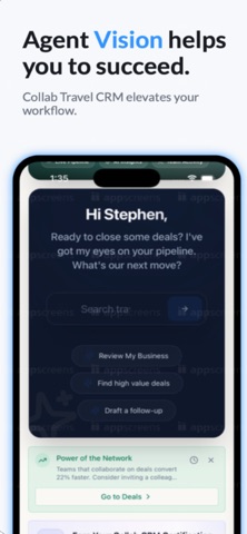 Collab Travel CRM screenshot