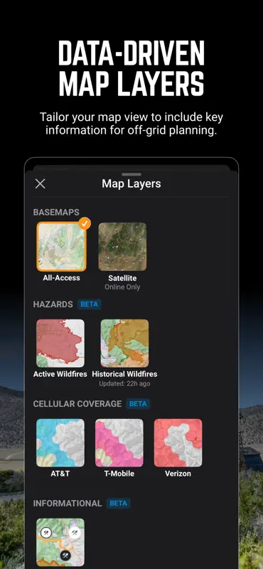 Trails Offroad: Offline Maps screenshot 4 of 8