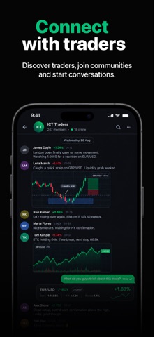 Tradr: Social Trading Journal iPhone screenshot