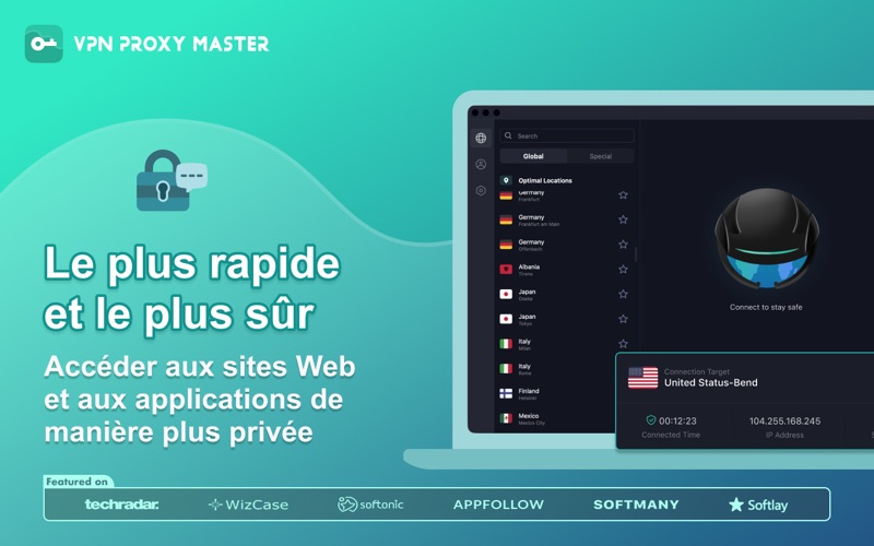 Screenshot #1 pour VPN Proxy Maste® Unlimited VPN