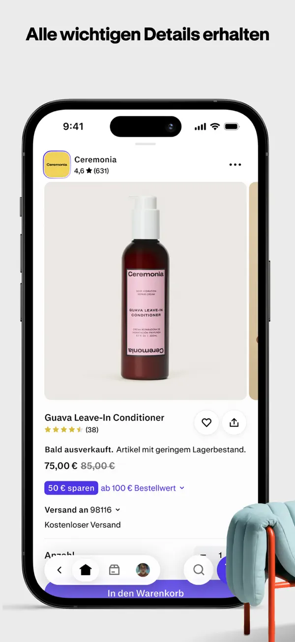 Shop: Deine Lieblingsmarken iPhone App Screenshot 6 – Shopping