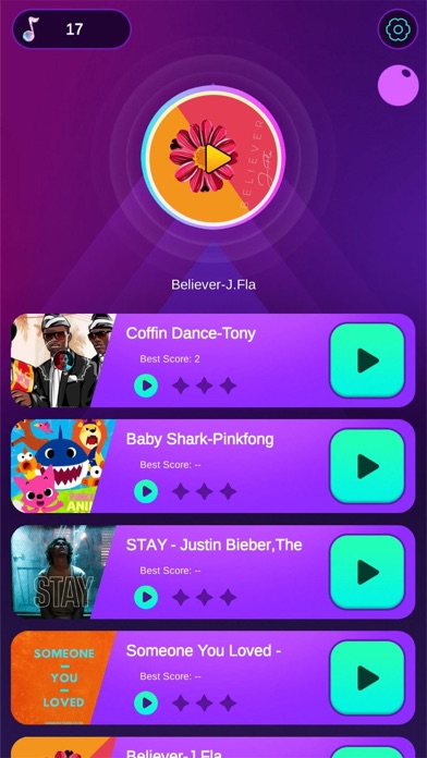 Hop Ball 3D: EDM Music Tiles Screenshot