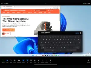 Openterface KVM iPad screenshot 3