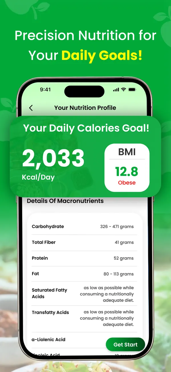 Screenshot #1 pour Calorie Tracker: Calorie Count