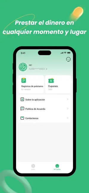 mexcredtio-prestamos de dinero iPhone screenshot 4