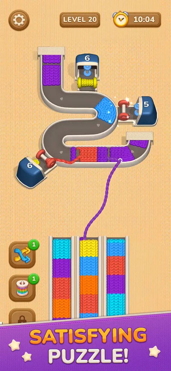 #1. Color Knit Jam (iOS) 由: CELLSOFT