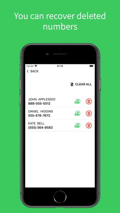 ContactsDelete app screenshot 2