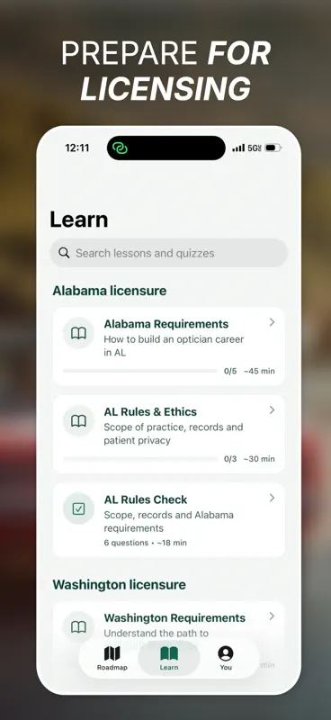Optician Roadmap screenshot 3 of 8