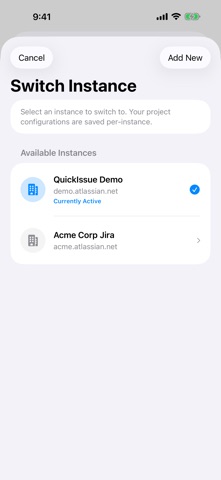 QuickIssue: Jira Reporter screenshot
