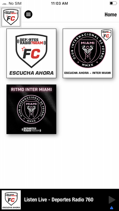 Deportes Radio FC Screenshot 2 - AppWisp.com Deportes Radio FC Screenshot 2 - AppWisp.com