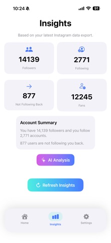 IG Data screenshot