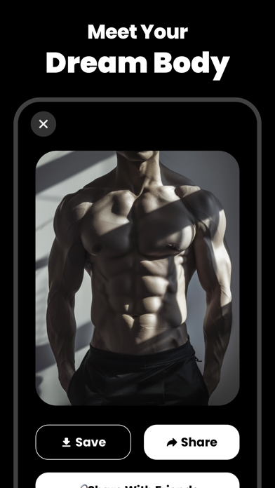 Giga Muscle AI : Body Filter Screenshot