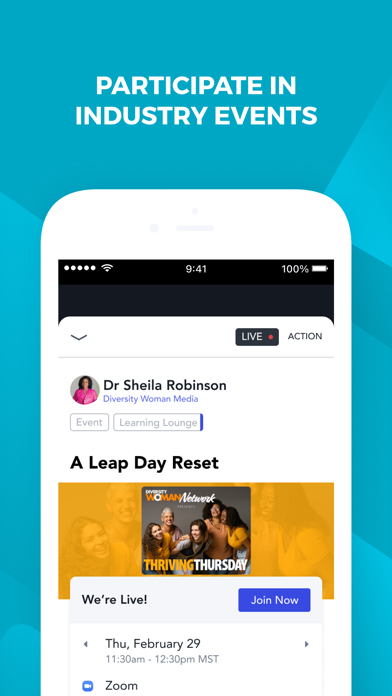 Diversity Woman Network Screenshot