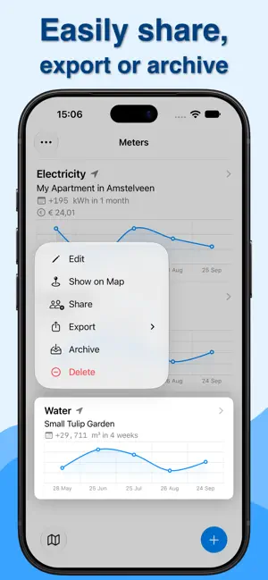 Meters – Energy Log & Tracker screenshot 3