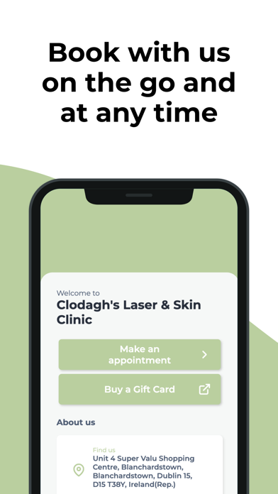 Clodaghs Laser and Skin Clinic Screenshot