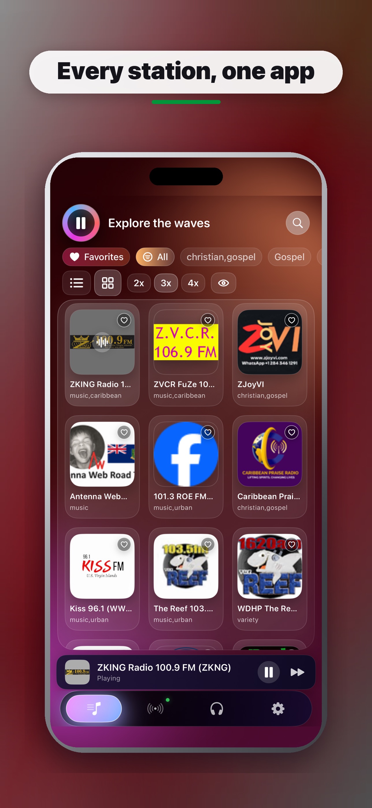 Screenshot 2 of British Virgin Islands Radio