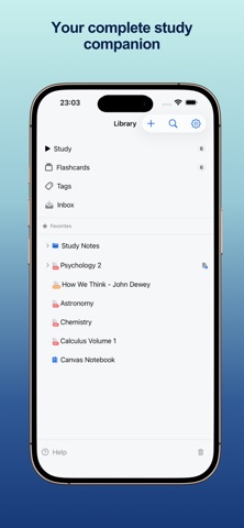 CuaderNote: Study Companion Screenshot 1 of 6
