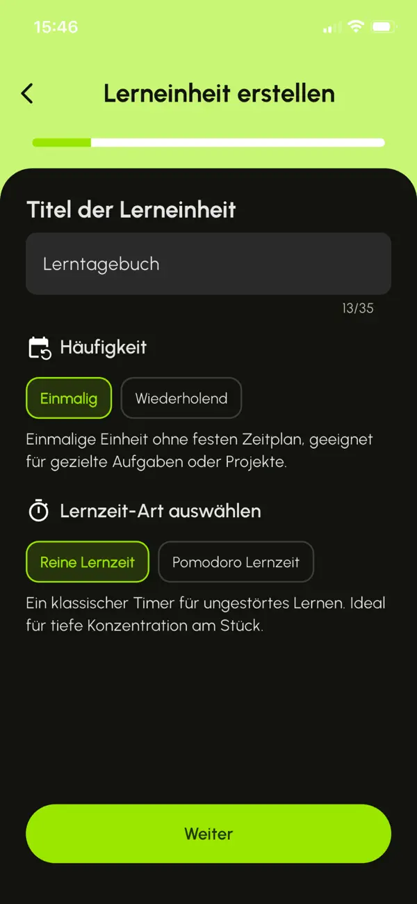 Screenshot #2 pour Selbstlernen.app 2.0